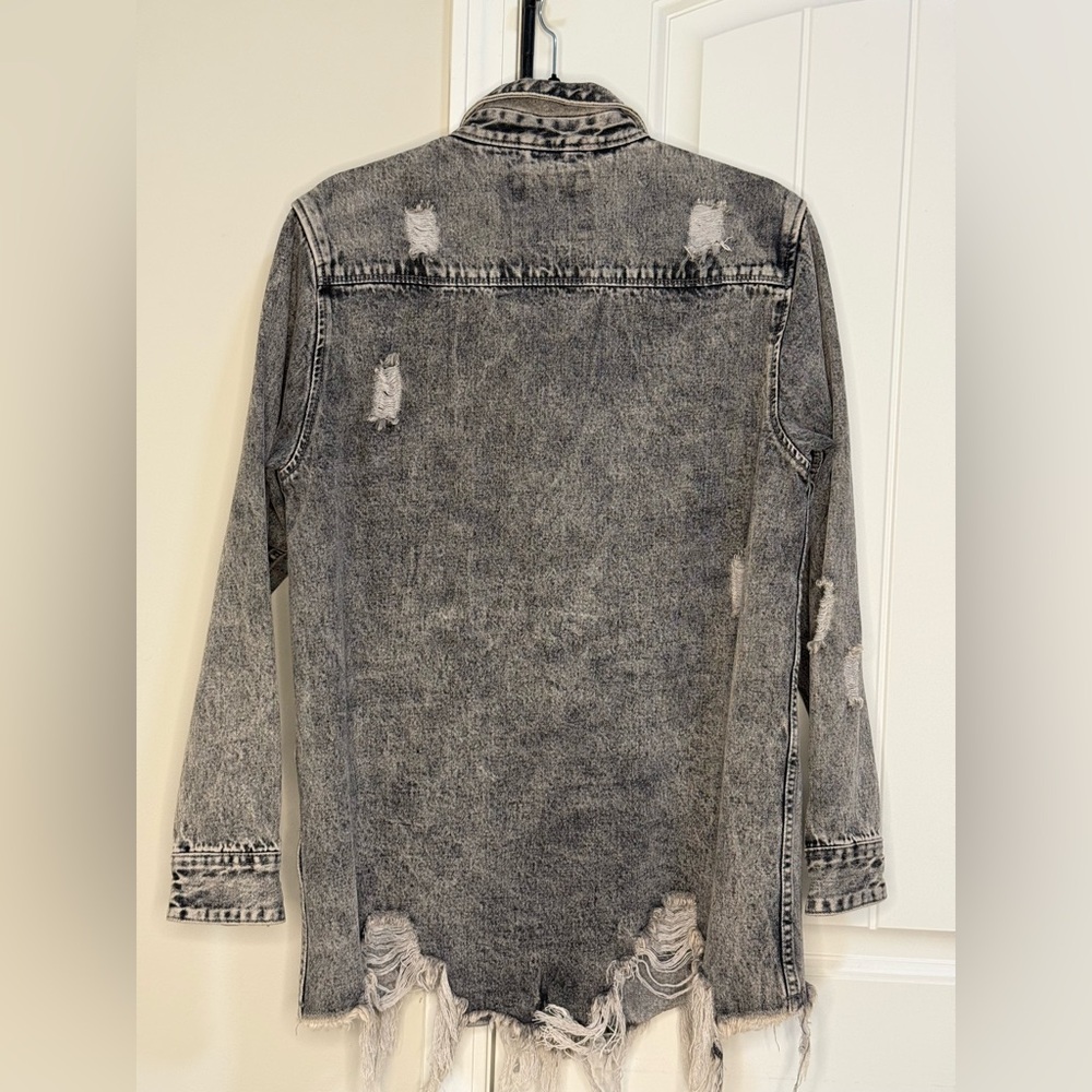 Custom distressed jacket - Picture 7 of 8